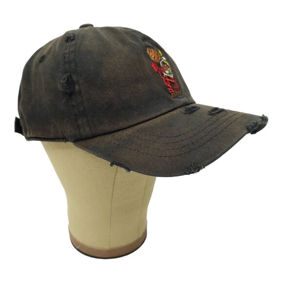 Muka Henny Bottle Groot Distressed Faded Adjustable Cap Trucker Baseball Hat - Picture 3 of 13